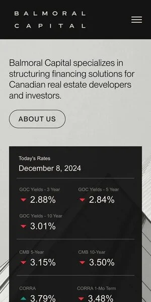 Balmoral Capital mobile mockup